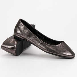 Filippo Ballerines classiques gris 6