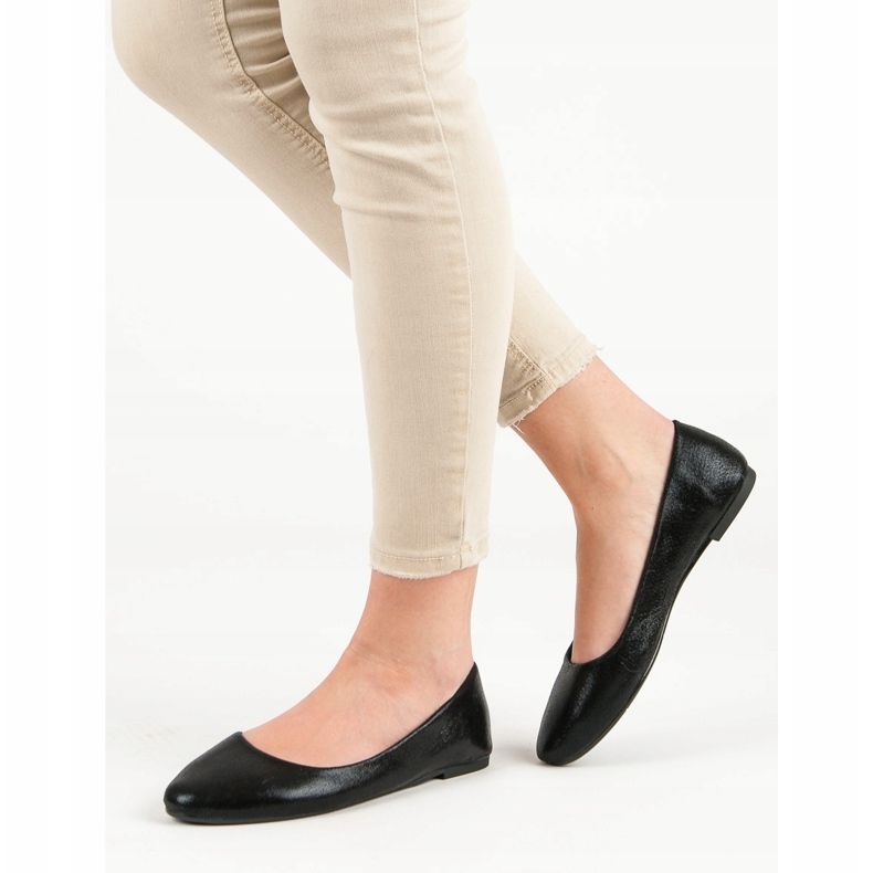 Filippo Ballerines classiques le noir 1