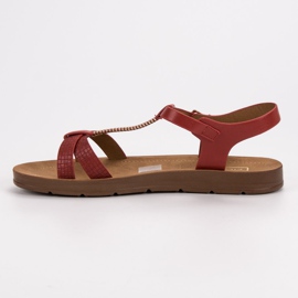 Filippo Sandales rouges classiques 6