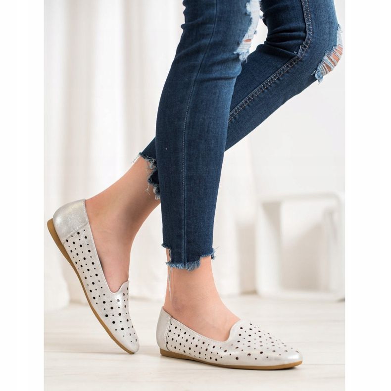 Kylie Seigneurs ajourés gris 2