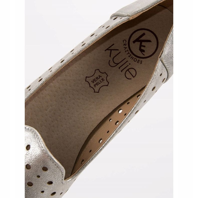 Kylie Seigneurs ajourés gris 1