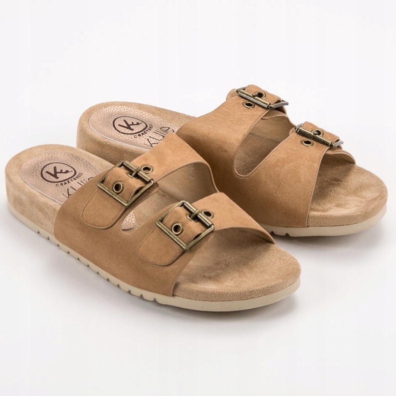 Kylie Chaussons Marrons Classiques brun 2