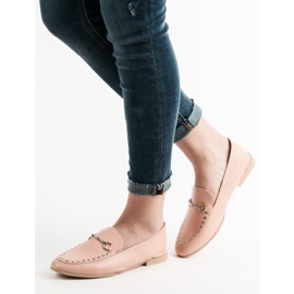 Mocassins VICES roses 1