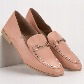 Mocassins VICES roses 2