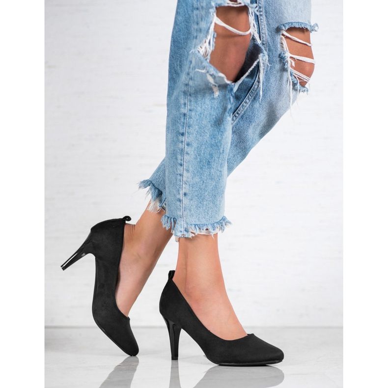 J. Star Escarpins confortables le noir 2 J. Star Escarpins confortables le noir 2