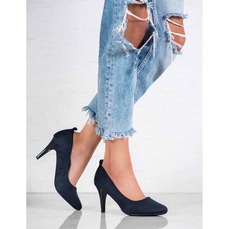 J. Star Escarpins confortables bleu 2