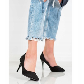 Kylie Escarpins classiques en daim le noir 2