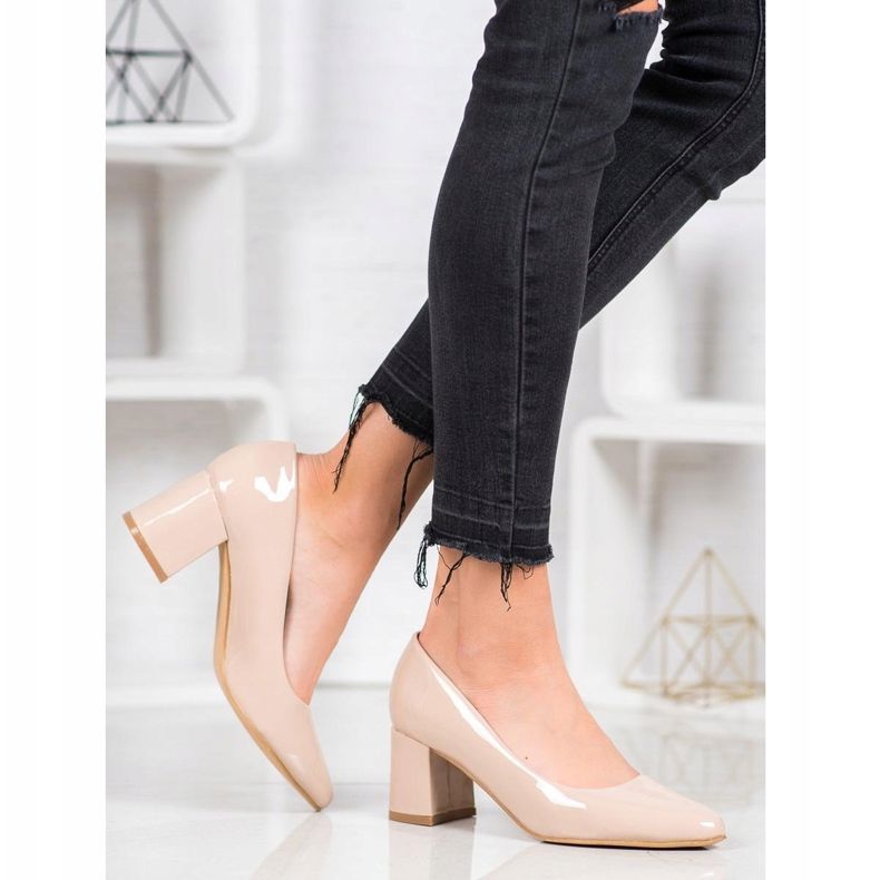 Escarpins classiques VINCEZA beige 1