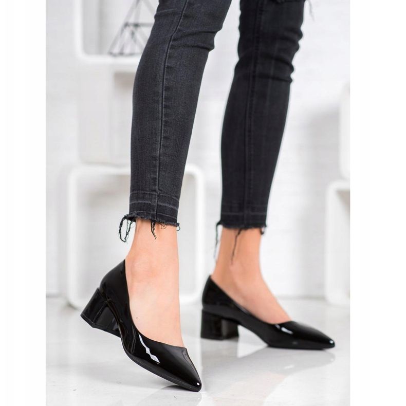 Escarpins laqués VINCEZA le noir 2 Escarpins laqués VINCEZA le noir 2