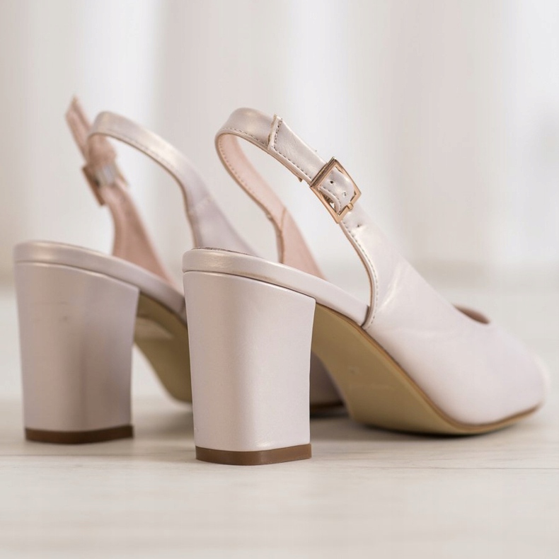 Sandales de Sergio Leone à bout ouvert brun 2