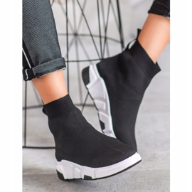 SHELOVET Chaussures à enfiler noires 2