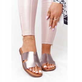 Chaussons Cuir Sergio Leone Sk 063 Argent 2