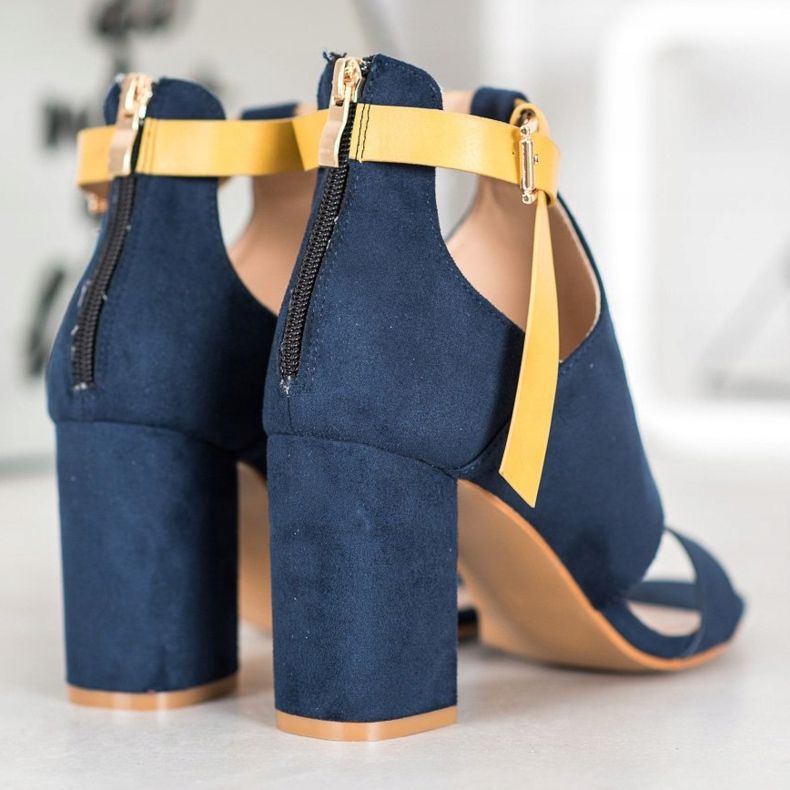 Sandales à la mode VINCEZA bleu 1