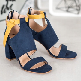 Sandales à la mode VINCEZA bleu 2