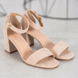 Sandales classiques VINCEZA brun 1