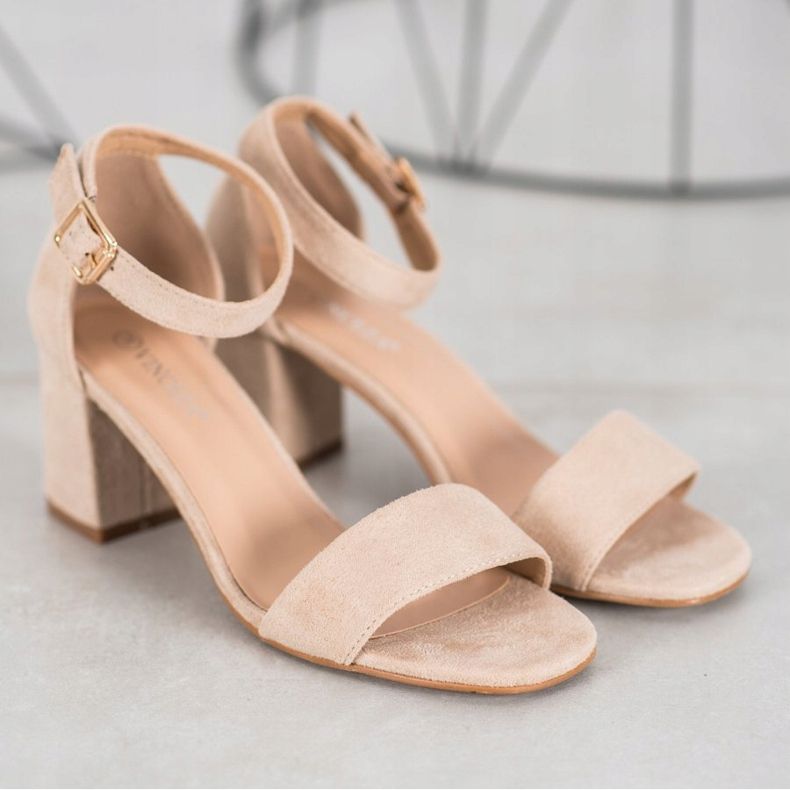 Sandales classiques VINCEZA brun 1