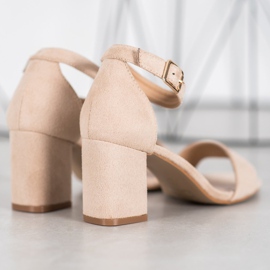 Sandales classiques VINCEZA brun 4