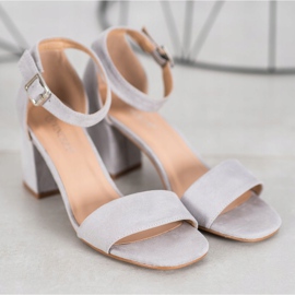 Sandales classiques VINCEZA gris 1