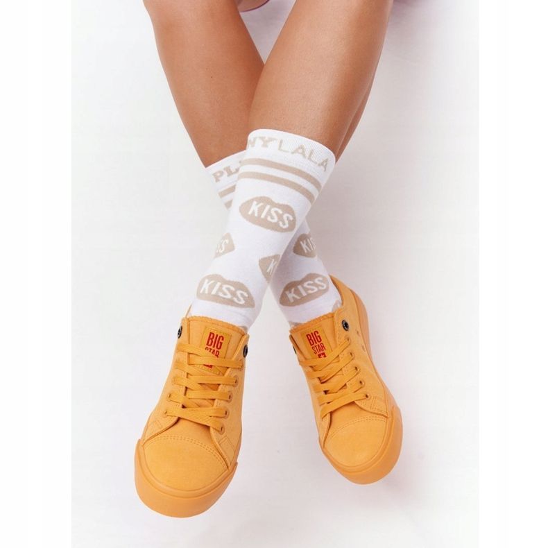 Baskets Femme Big Star HH274134 Jaune 2