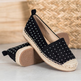 Goodin Espadrilles En Daim Noir 1