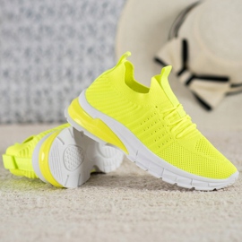 Bella Paris Baskets ajourées jaune 2