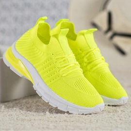 Bella Paris Baskets ajourées jaune 3