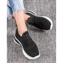 Bella Paris Baskets ajourées le noir 1 Bella Paris Baskets ajourées le noir 1