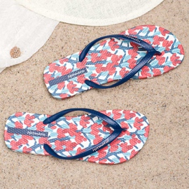 HOTMARZZ Tongs à motifs multicolore 4