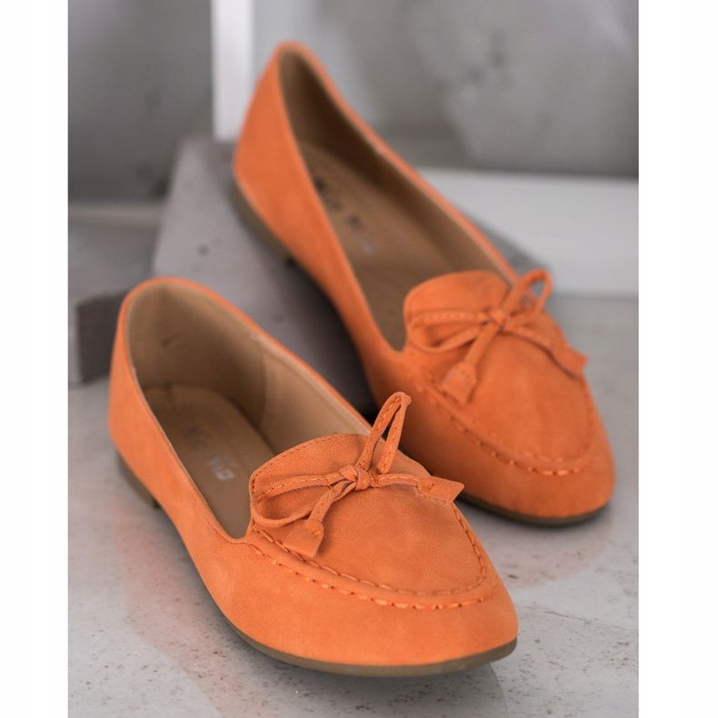 Nio Nio Mocassins Orange Confortables 1 Nio Nio Mocassins Orange Confortables 1