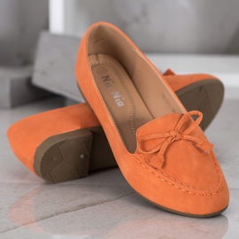 Nio Nio Mocassins Orange Confortables 2 Nio Nio Mocassins Orange Confortables 2