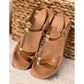 Filippo Sandales marron classiques brun 1