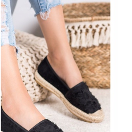 Seastar Espadrilles en daim le noir 2