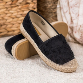 Seastar Espadrilles en daim le noir 3