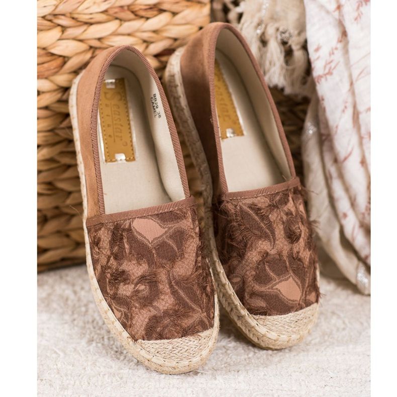 Seastar Espadrilles en daim brun 1