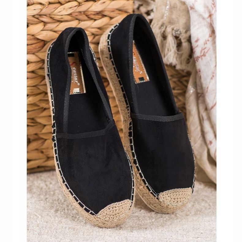 Seastar Espadrilles En Daim Noir le noir 1