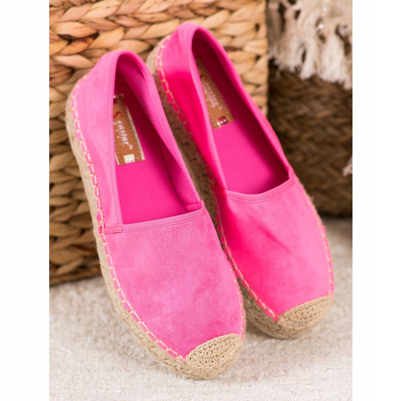 Seastar Espadrilles En Daim Rose 1