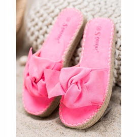 Seastar Espadrilles en daim rose 3