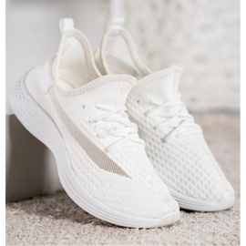 Chaussures textiles MCKEYLOR blanche 2