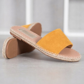Renda Espadrilles légères jaune 4