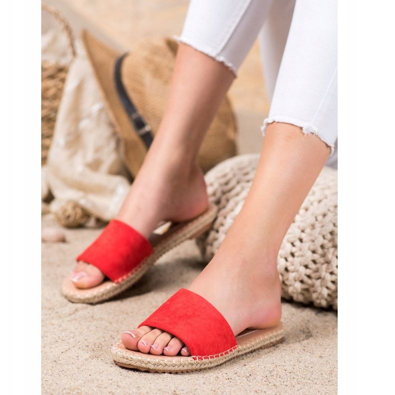 Renda Espadrilles légères rouge 1