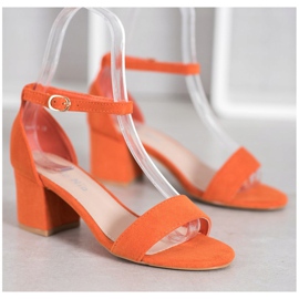 Nio Nio Sandales confortables sur un bar orange 3