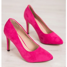Evento Talons en daim rose 3