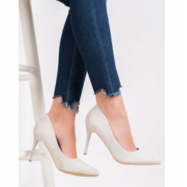 SHELOVET Talons hauts gris sexy 1 SHELOVET Talons hauts gris sexy 1