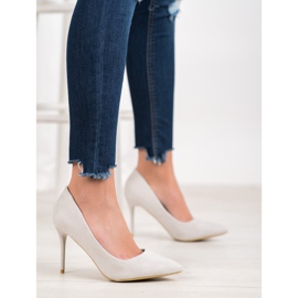 SHELOVET Talons hauts gris sexy 2 SHELOVET Talons hauts gris sexy 2