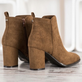 Sergio Leone Bottines en daim kaki 4