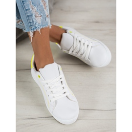 SHELOVET Chaussures de sport confortables blanche 1