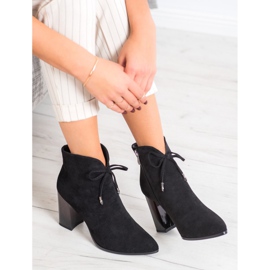 Goodin Bottes Avec Noeud le noir 1