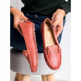 Clowse Mocassins confortables rouge 1