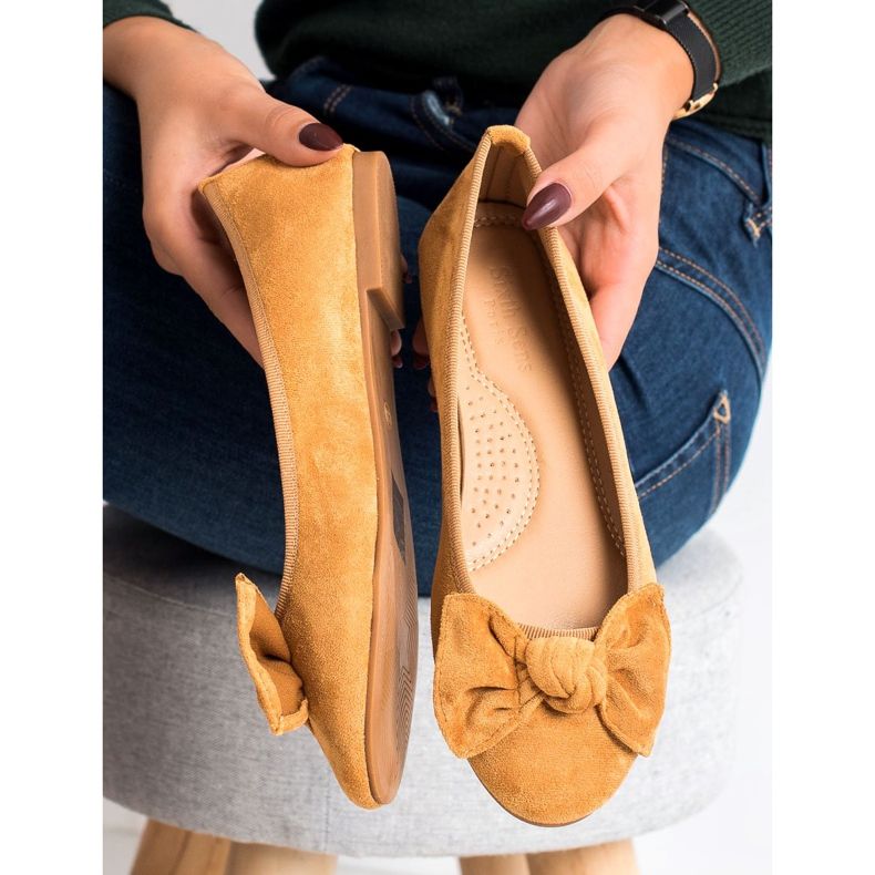 Sixth Sense Ballerine Avec Un Noeud jaune 1