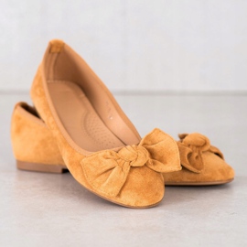 Sixth Sense Ballerine Avec Un Noeud jaune 2
